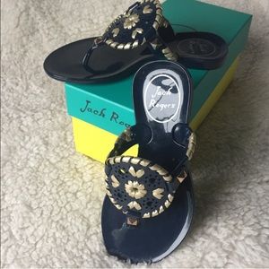 NWT JACK ROGERS little miss Georgica sandals